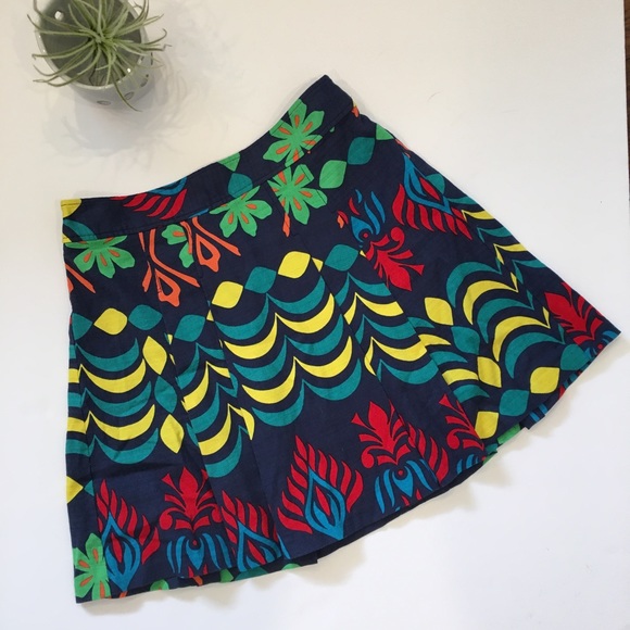 Anthropologie Plenty by Tracy Reese Printed-Textured Skirt. - Picture 3 of 7